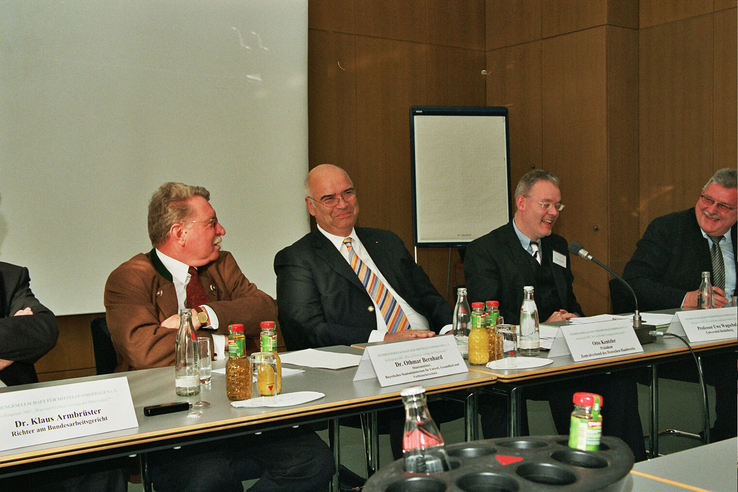 Otto Kentzler, Präsident des Zentralverbandes des Deutschen Handwerks.