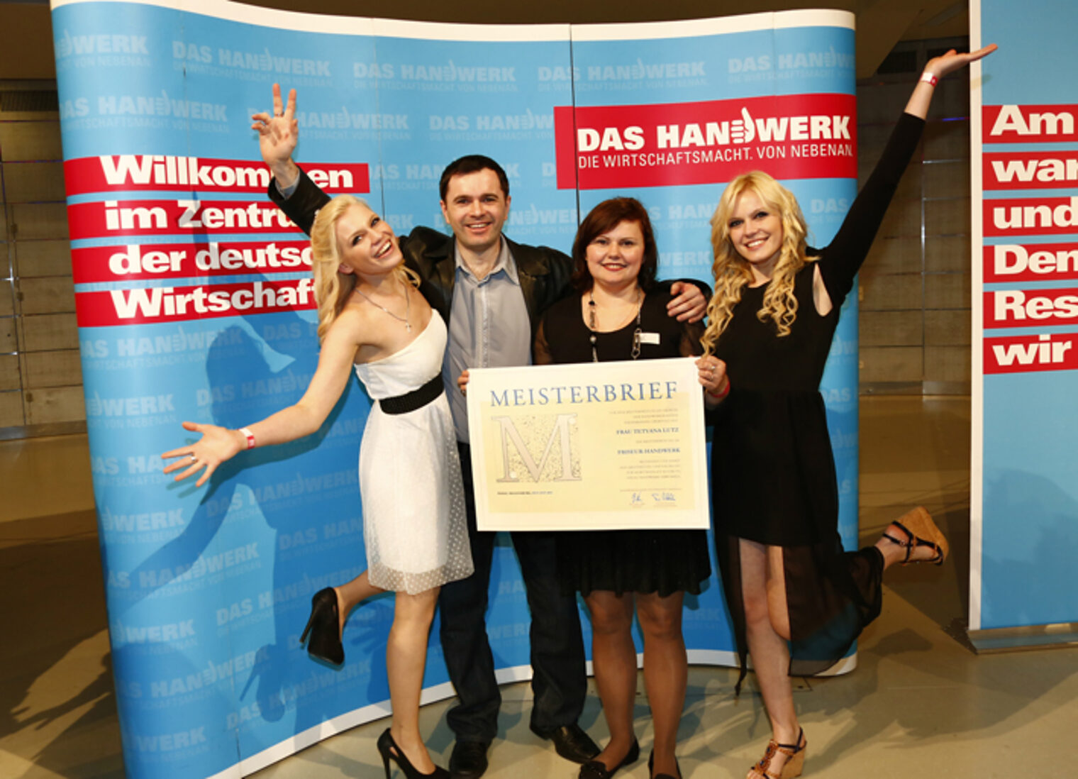 Übergabe der Meisterbriefe 2