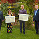 Gruppenfoto der Keramiker bei der Meisterbriefübergabe in Landshut.