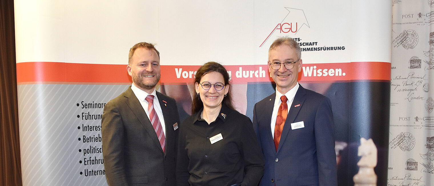 Die neue Vorstandschaft der AGU. 