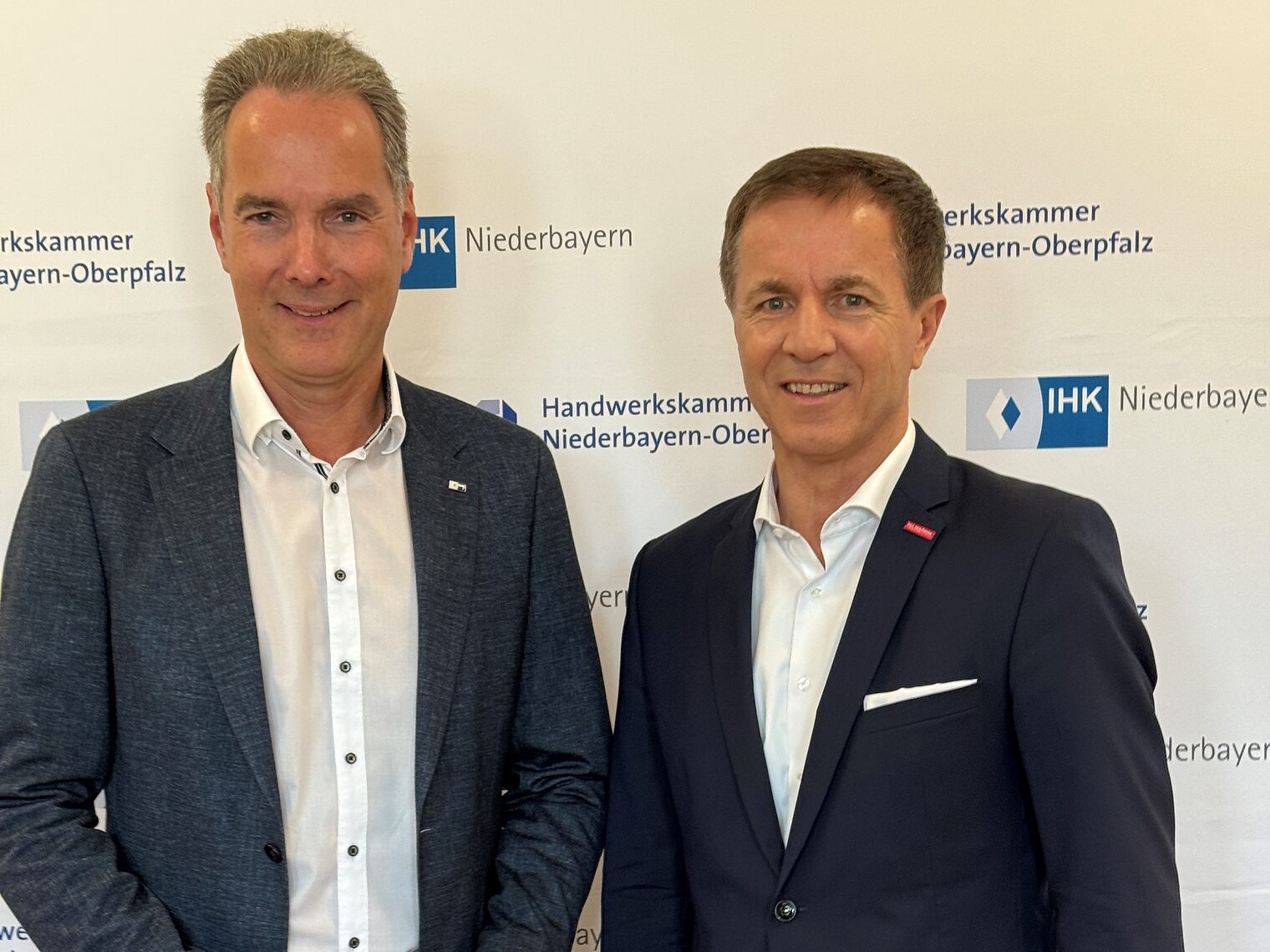 Gemeinsames Pressegespräch: Hans Schmidt und Alexander Schreiner