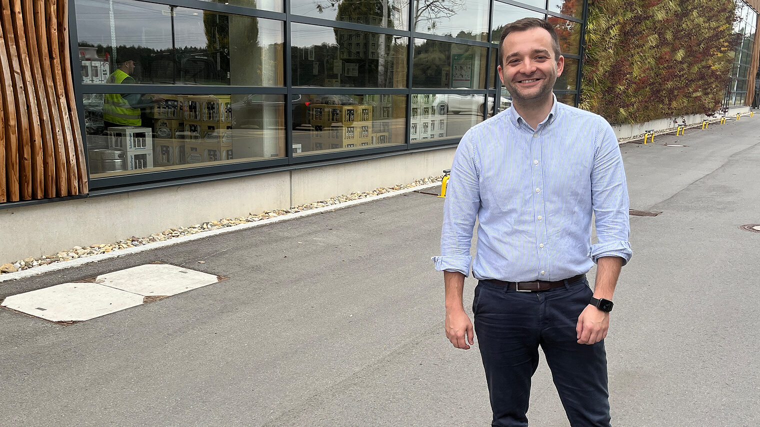 Jacob Horsch, der Geschäftsführer der Brauerei zum Kuchlbauer in Abensberg.
