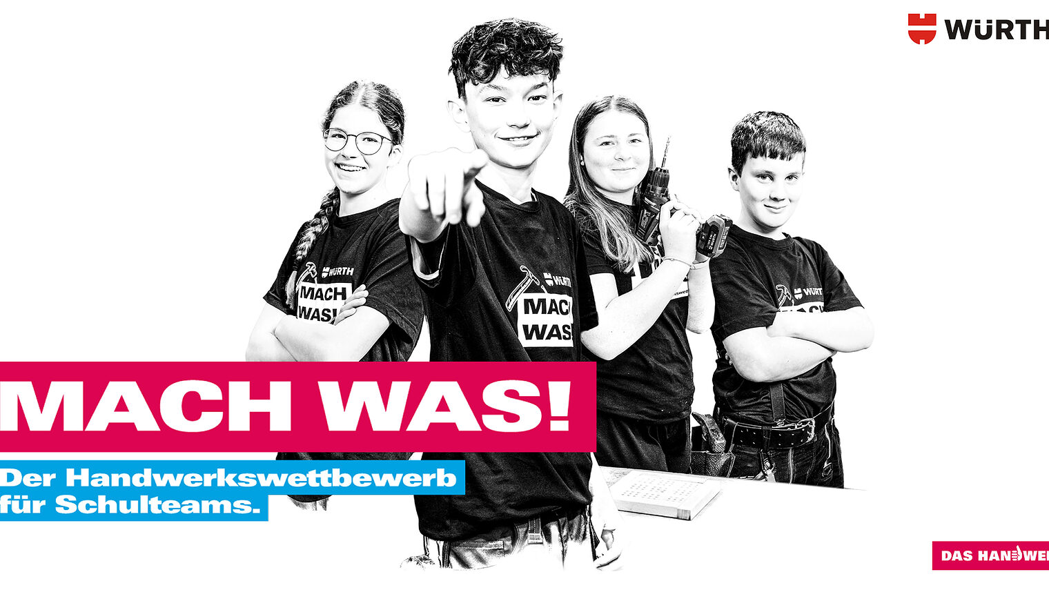 Mach was! Der Handwerkswettbewerb für Schulteams.