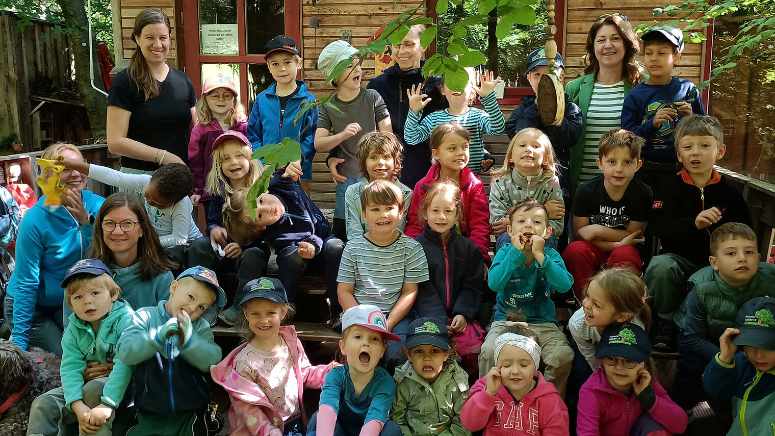 Zum Dank für die Teilnahme am Kita-Wettbewerb des Handwerks erhielten die Kinder ein Brezn-Frühstück.